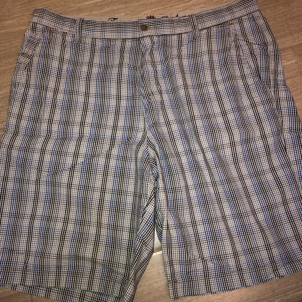 Tommy Bahama Men's Shorts - Size 36 - Blue & Black